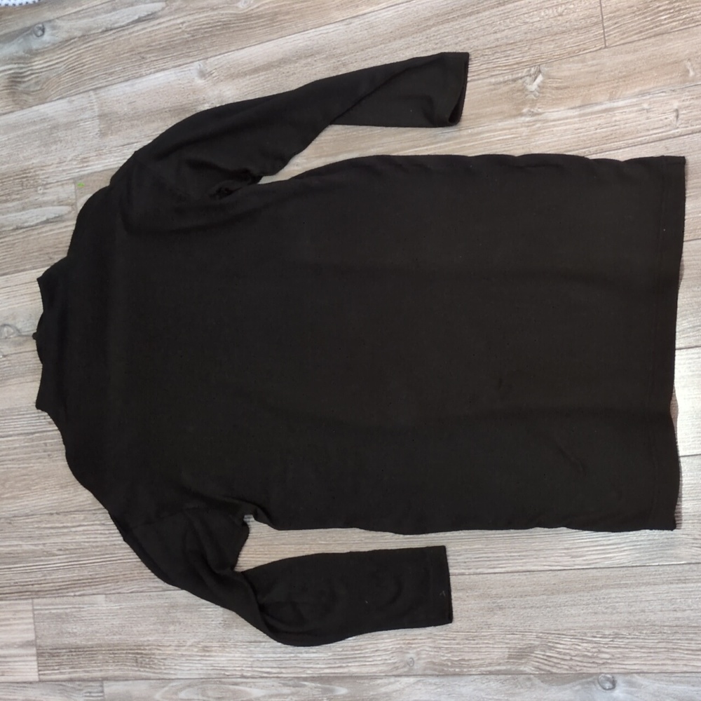 Uniqlo Black Mockneck Tunic Sweater Dress S